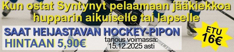 HOCKEY-tarjous hupparin ostajalle