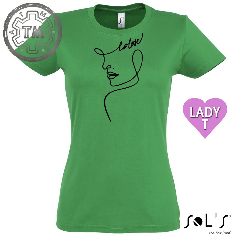 Colose Face (Imperial Women Colors / black print) S-XXL