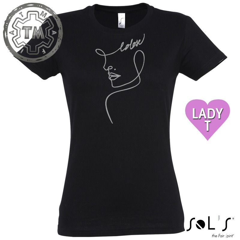 Colose Face Silver/White (LADYBK) S-3XL