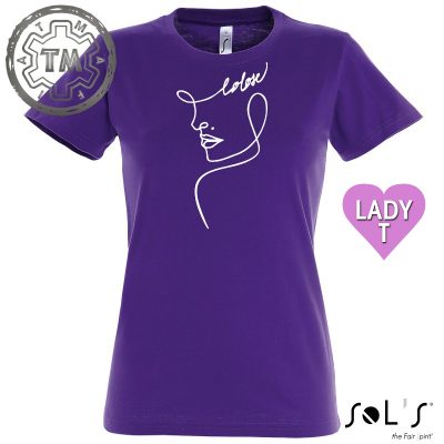 Colose Face (Imperial Women Colors / white print) S-XXL