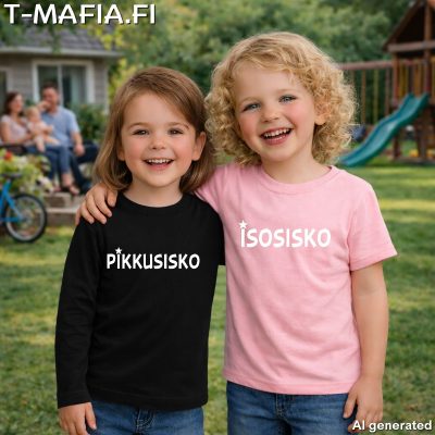 Isosisko/Pikkusisko Cartoon tuotepaketti (JR-T)