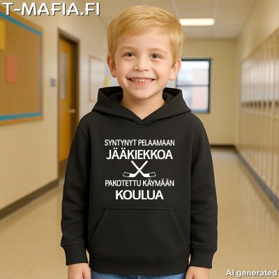 Syntynyt pelaamaan jääkiekkoa pakotettu käymään koulua HUPPARI (JR)