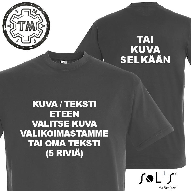 Vuoden Harmain T-Paita S-3XL (valitse painatus) - Image 2