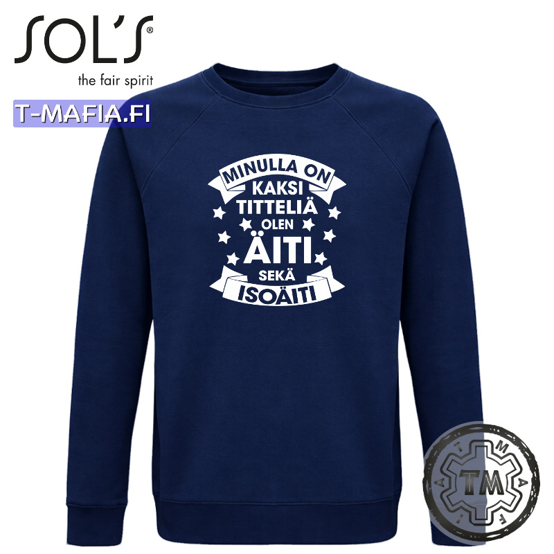 Minulla On Kaksi Titteliä - ÄITI/ISOÄITI HUPPARI/COLLEGE - Image 5
