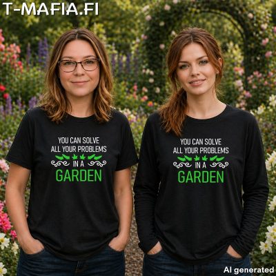 You can solve all your problems in a garden